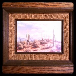 MEGA SALE! Stunning Vintage Painting “Pima County”